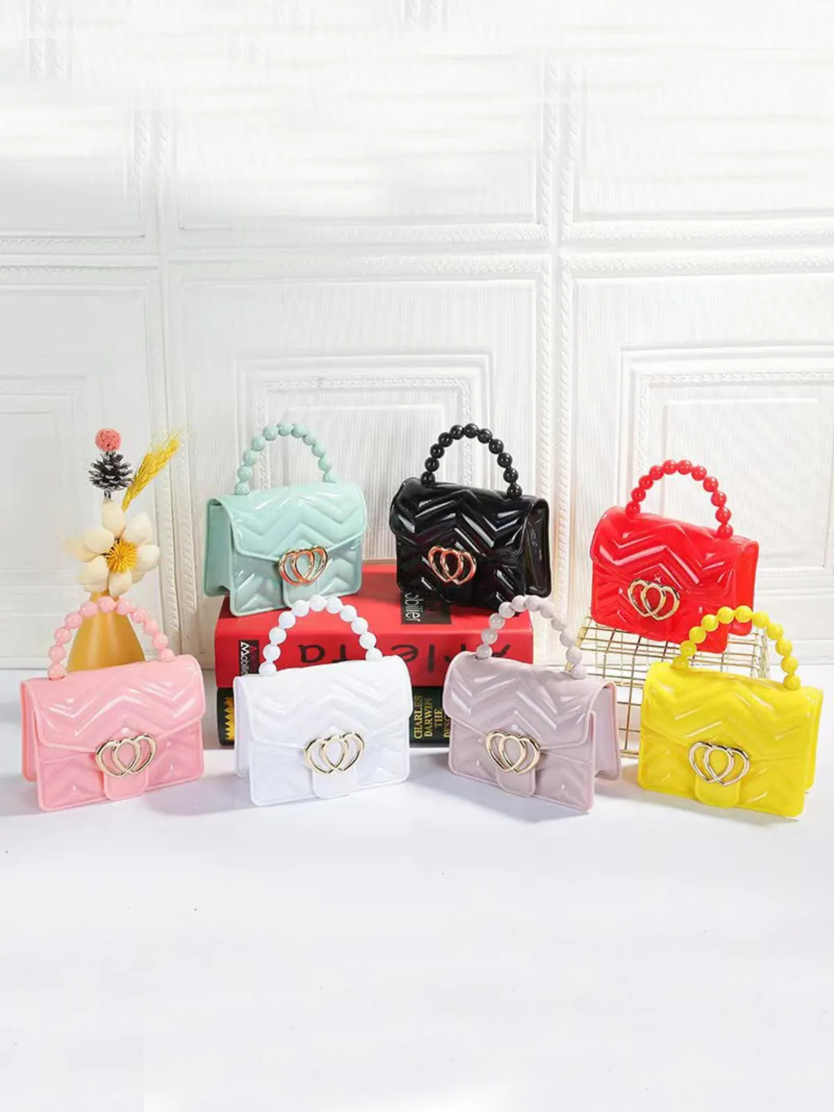 Cosmopolitan Girl Heart Flap Mini Handbag