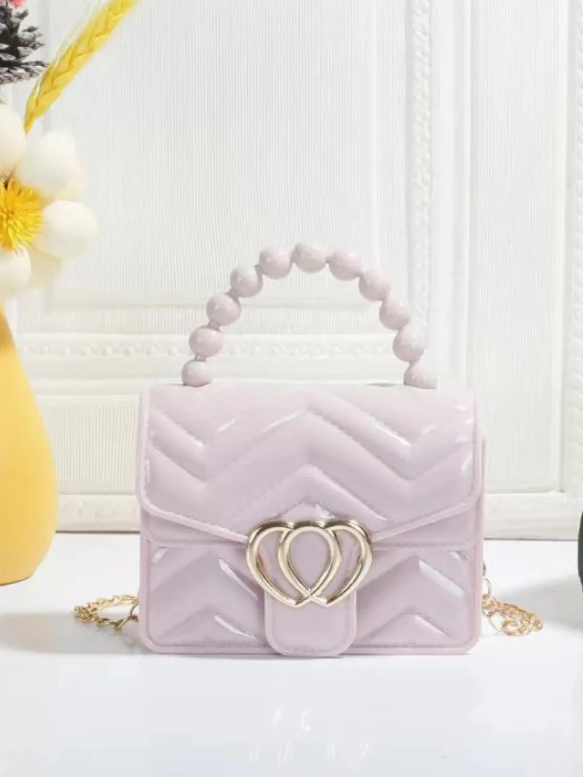 Cosmopolitan Girl Heart Flap Mini Handbag