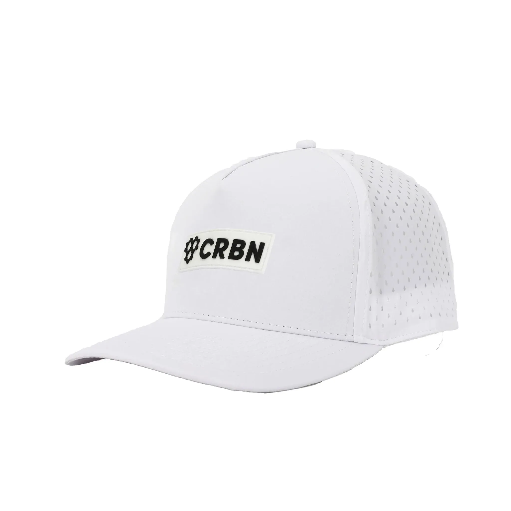 CRBN White Quick-Dry Trucker Hat