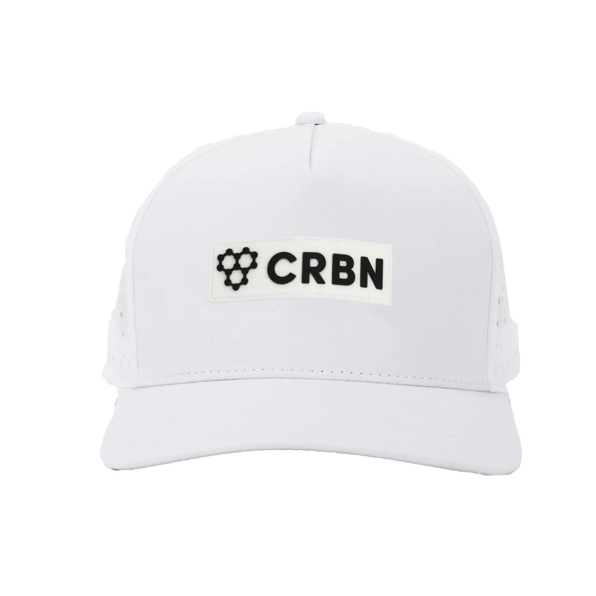 CRBN White Quick-Dry Trucker Hat