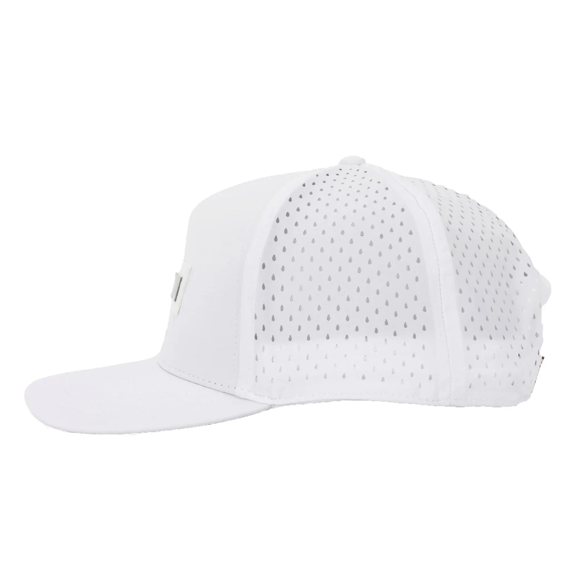 CRBN White Quick-Dry Trucker Hat