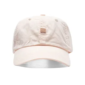 Cream Beige Face Logo Patch Hat