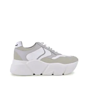 Creep Suede White Chunky Sneakers