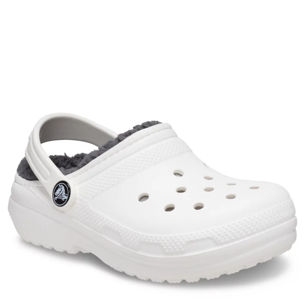 CROCS  GIRLS LITTLE-BIG KID CLASSIC LINED CLOG