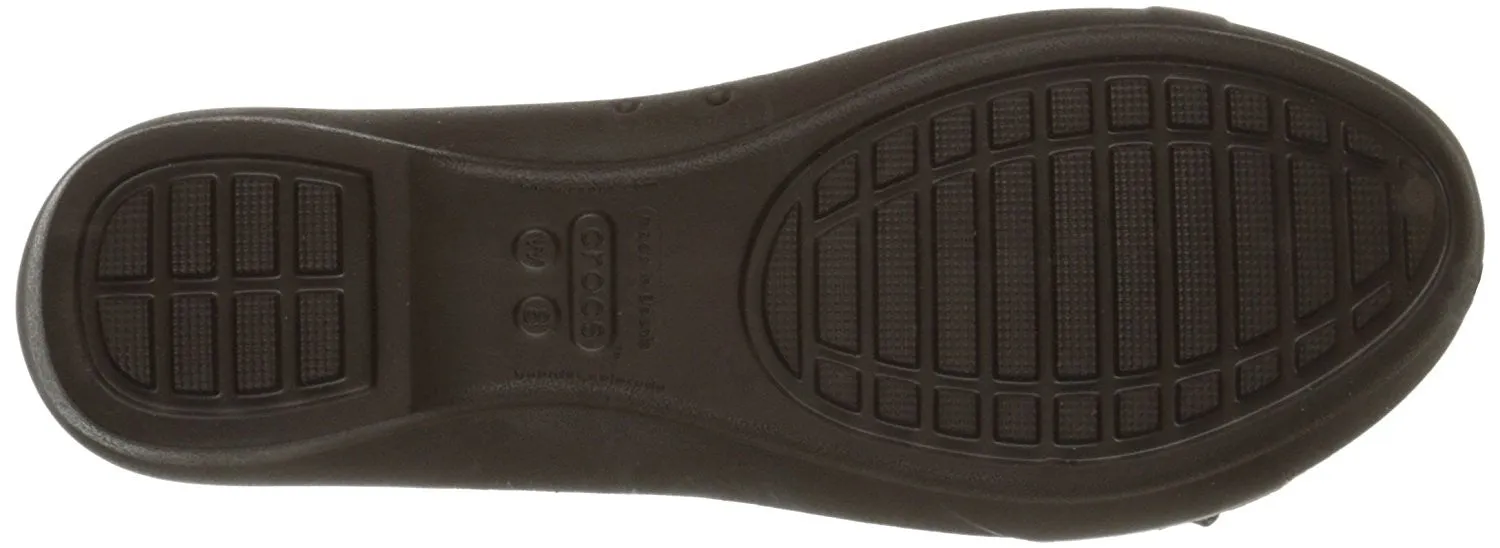 crocs Women's Gianna Bow Flat