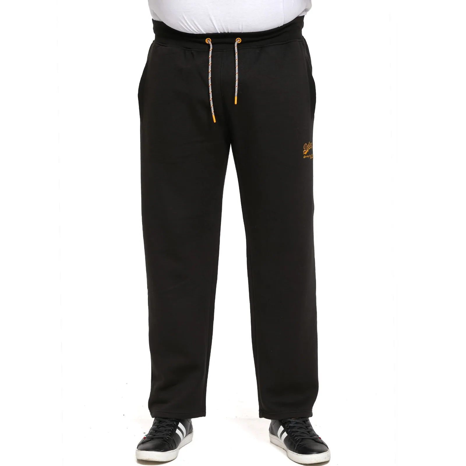 D555 Mens Gloucester Big & Tall Open Hem Joggers