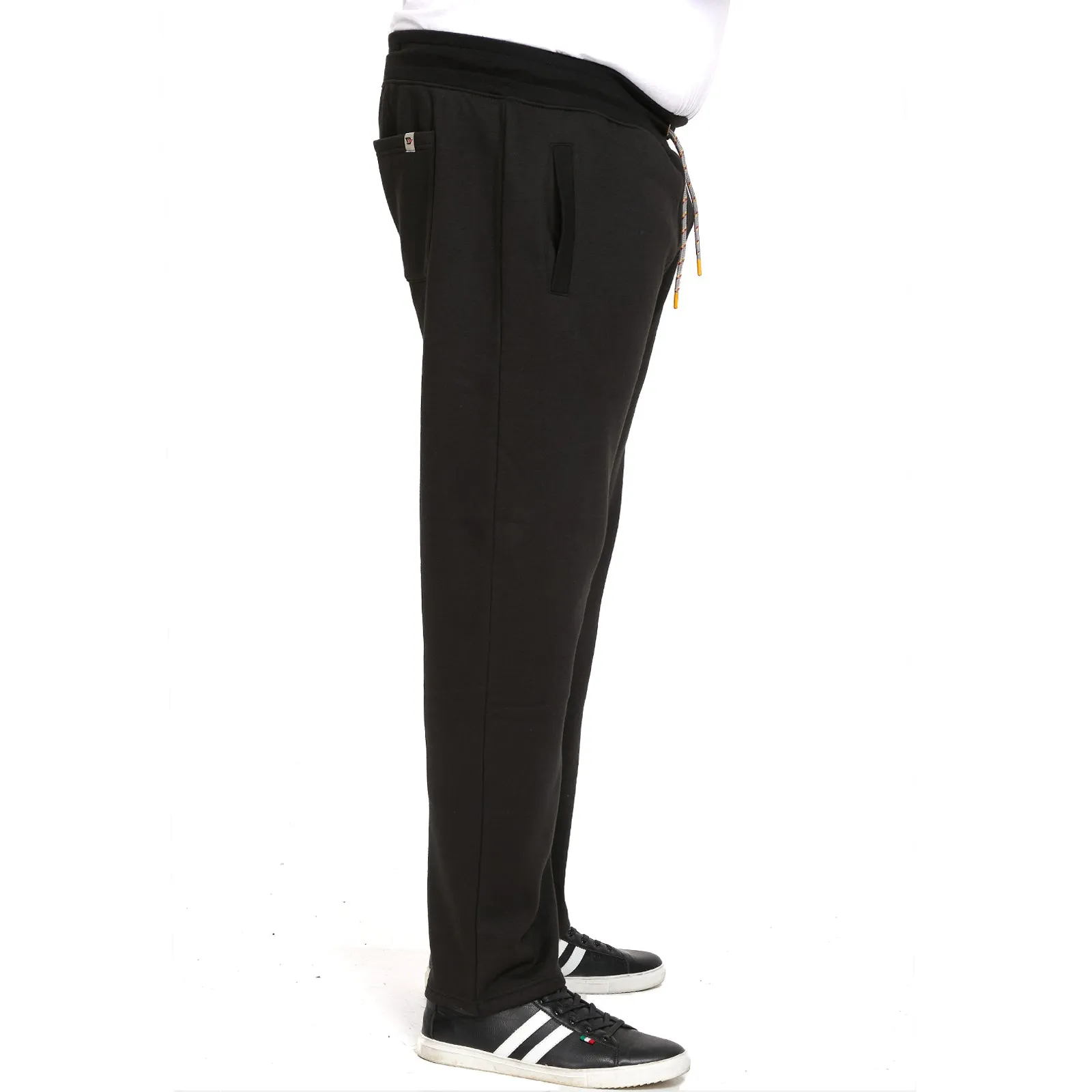 D555 Mens Gloucester Big & Tall Open Hem Joggers