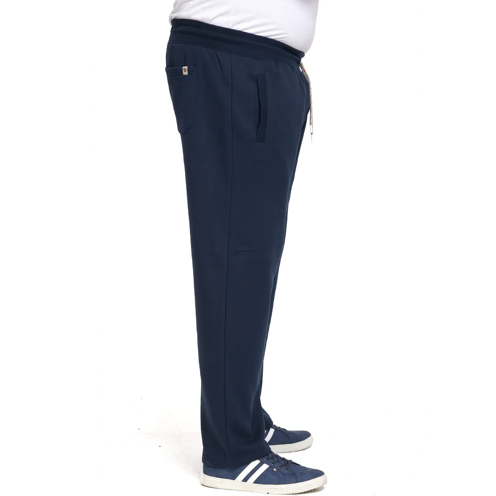 D555 Mens Gloucester Big & Tall Open Hem Joggers