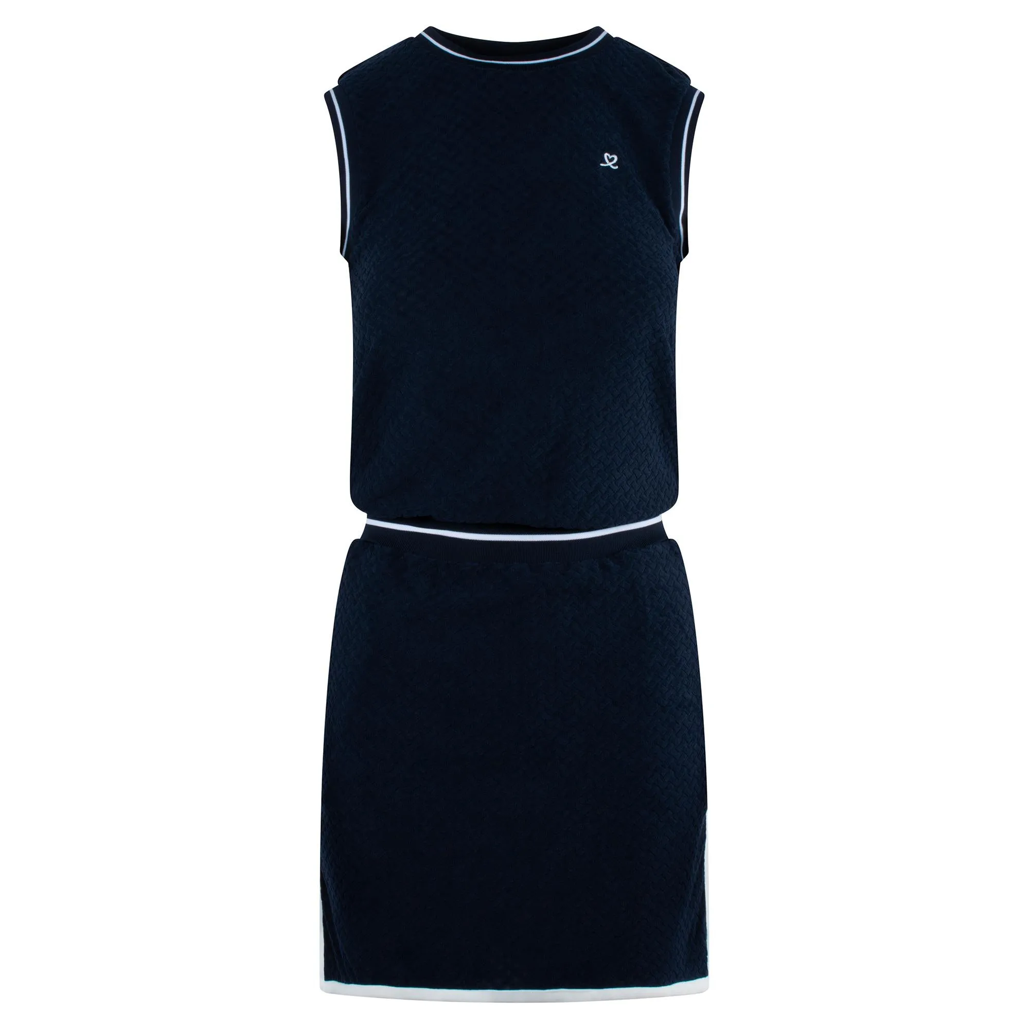 Ladies Navy Daily Sports Brisbane Sleeveless Golf Dress