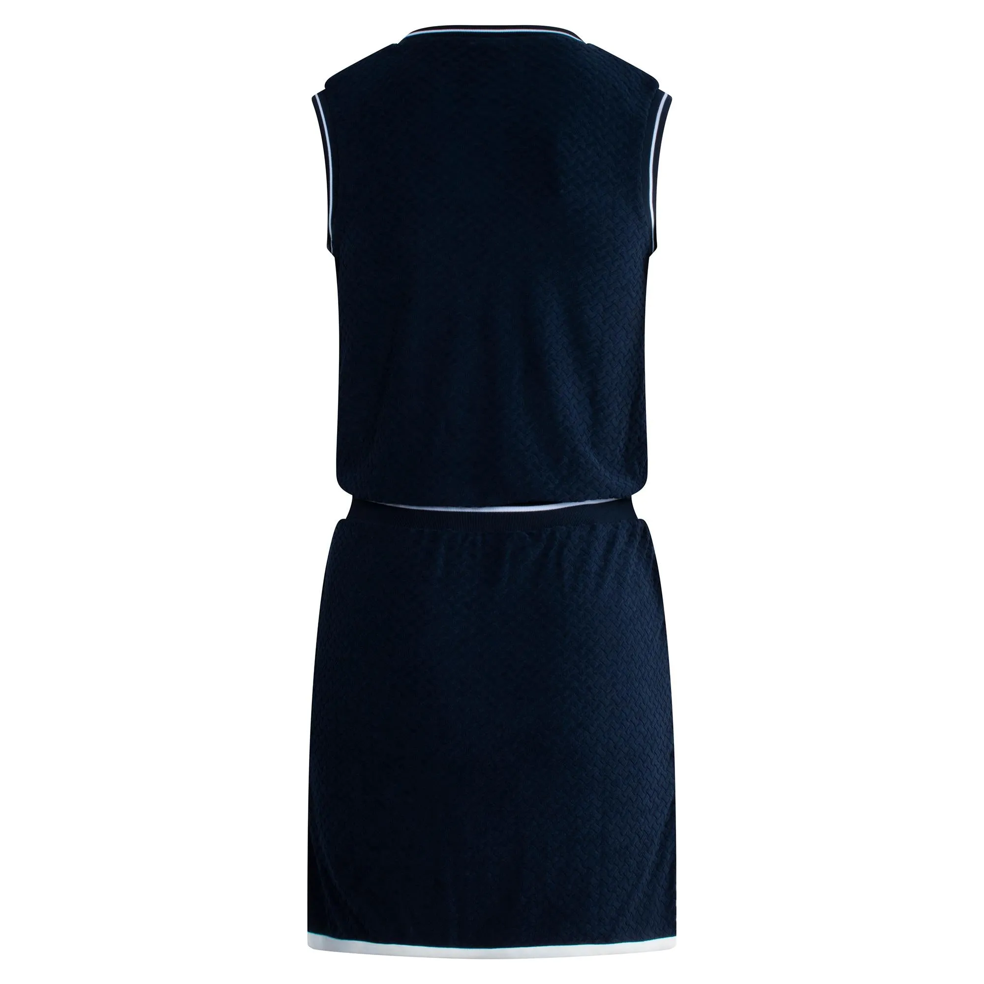 Ladies Navy Daily Sports Brisbane Sleeveless Golf Dress