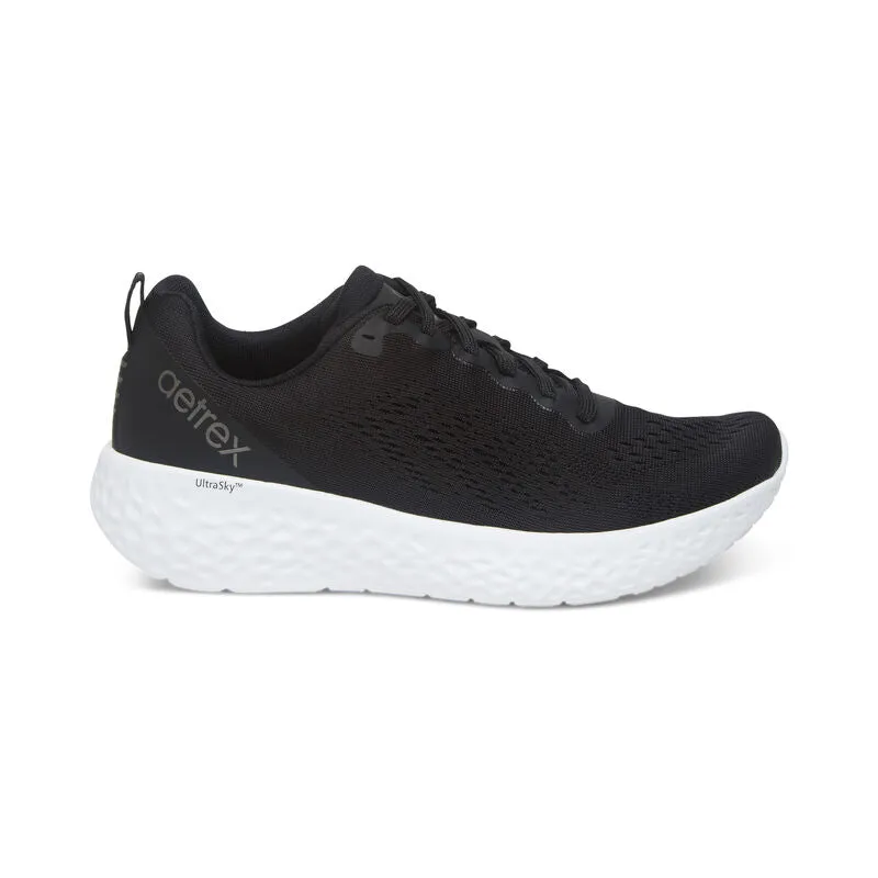  Danika Arch Support Sneaker in Black WIDE  