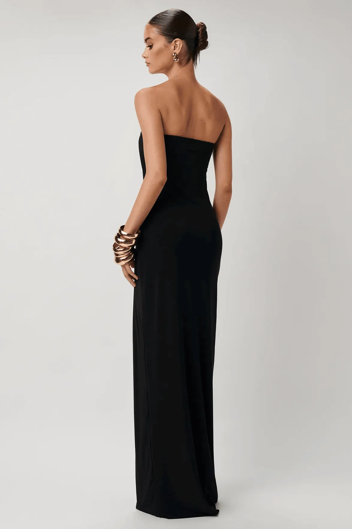 Black Danita Maxi Dress