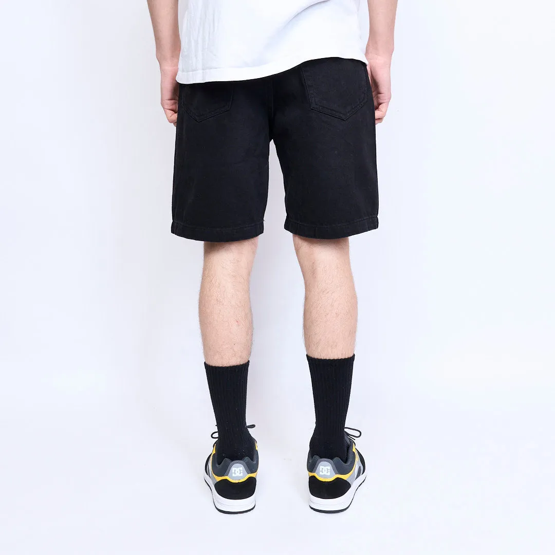 DC Shoes - Worker Baggy Denim Short (Black)