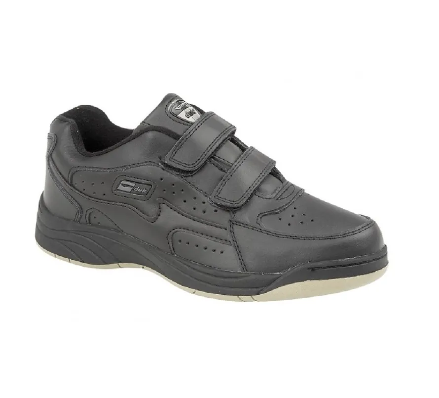 Dek- T198 Arizona Velcro Trainer Black