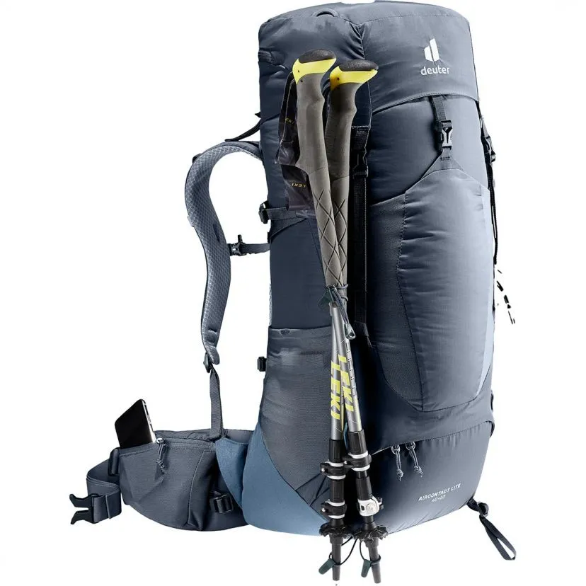 Deuter Aircontact Lite 40 + 10 hiking packs.