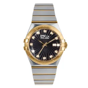 Diplomat Men Two Tone Watch