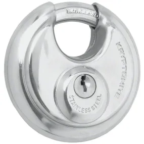 Disc Padlock with Flat Key