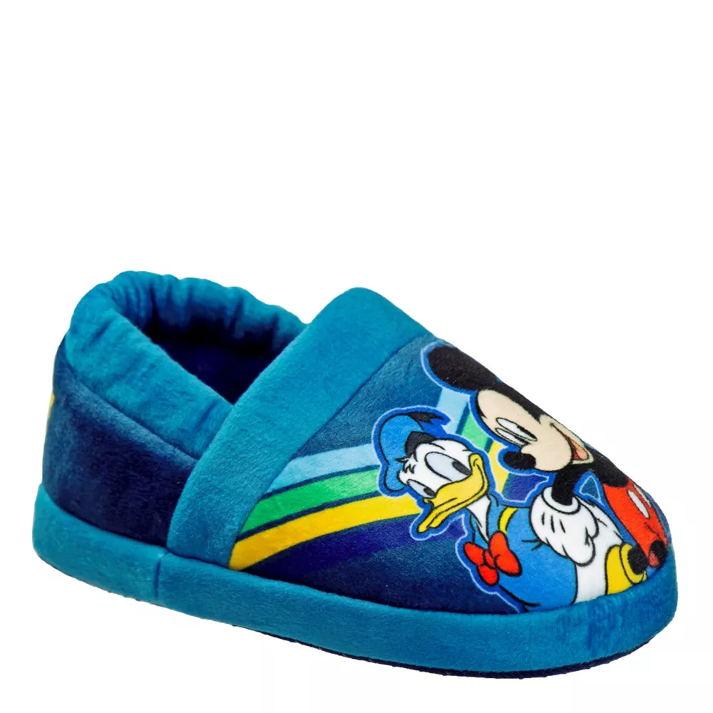 DISNEY  BOYS TODDLER-LITTLE KID MICKEY SLIPPER