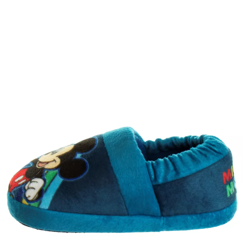 DISNEY  BOYS TODDLER-LITTLE KID MICKEY SLIPPER