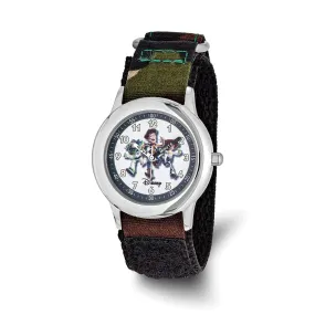 Disney Toy Story Kids Camo Velcro Watch Time Teacher_