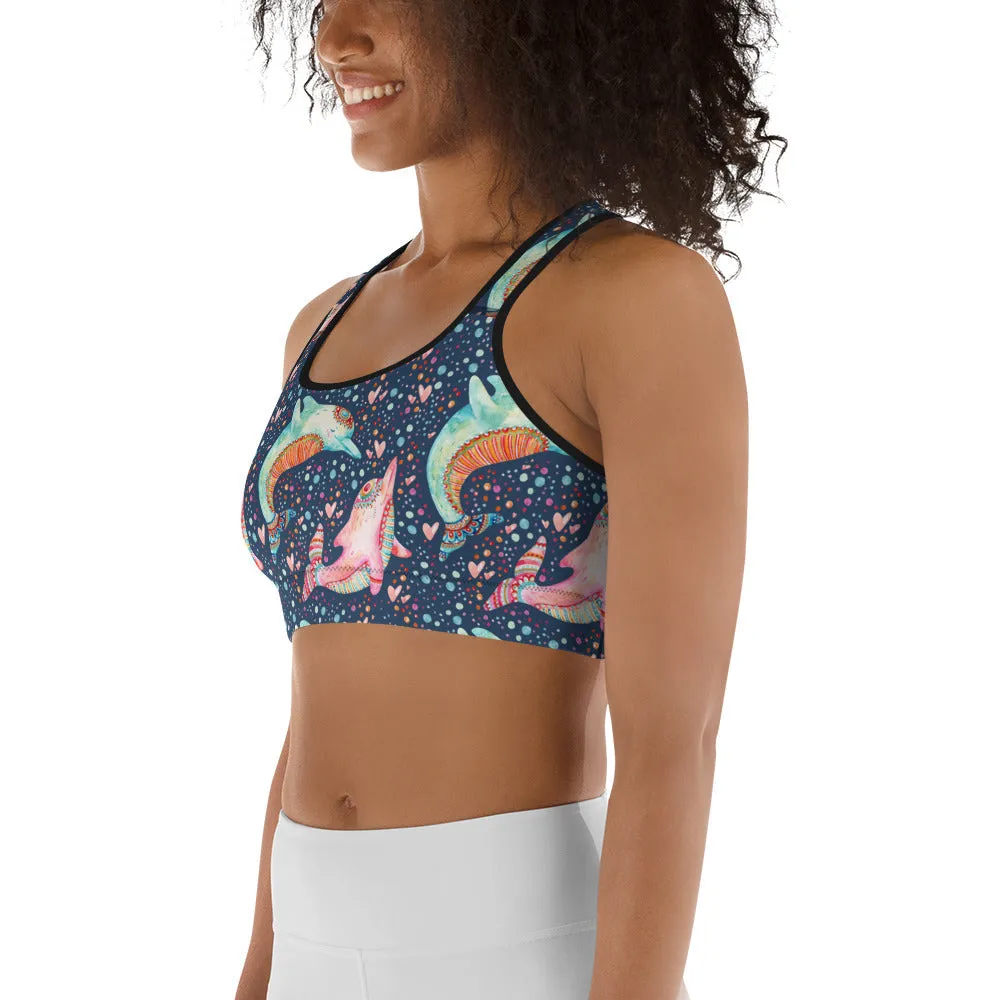 Dolphin Sports Bra