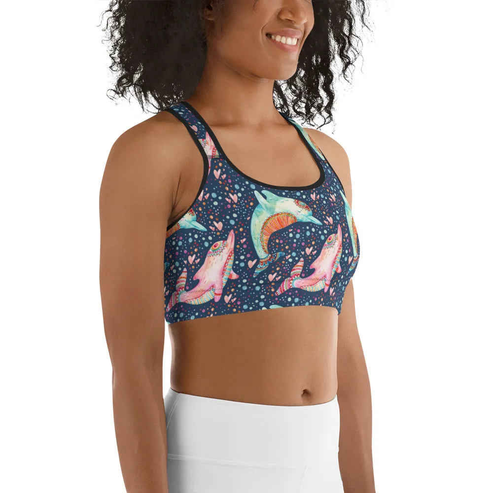 Dolphin Sports Bra