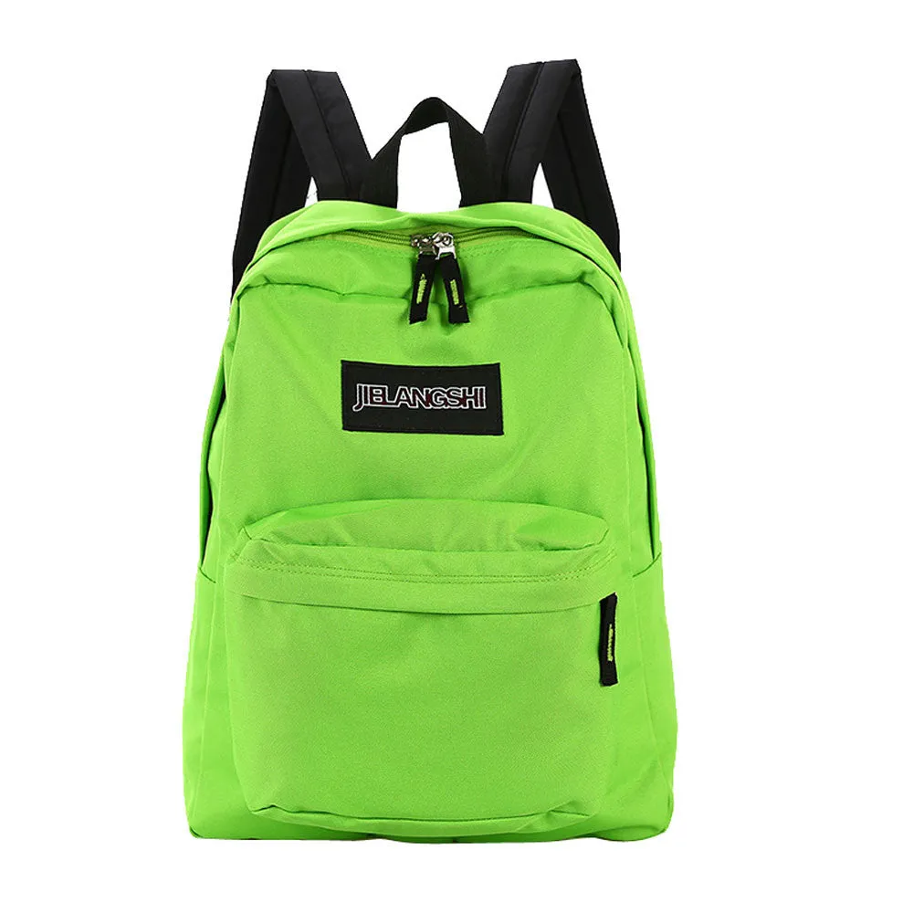 Double-Shoulder Canvas Backpack for Women, Girls, and Children - School Bag