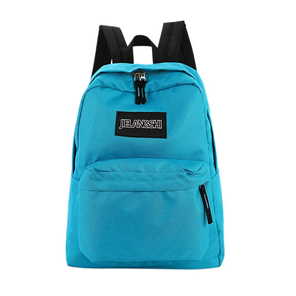 Double-Shoulder Canvas Backpack for Women, Girls, and Children - School Bag