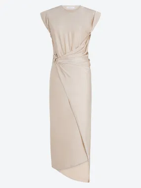 Draped dress