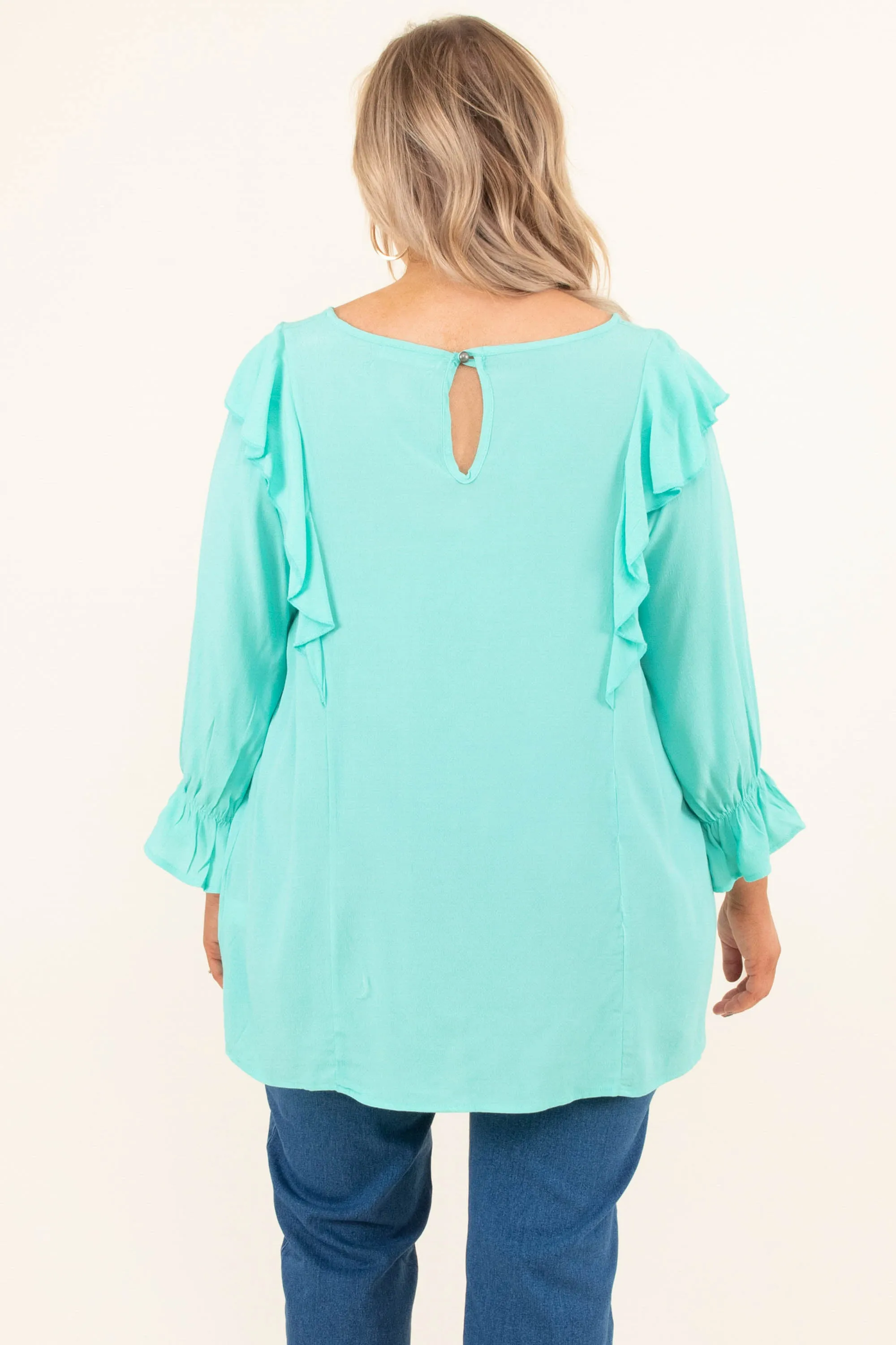 Dreams Collide Top in Mint - Shop Now