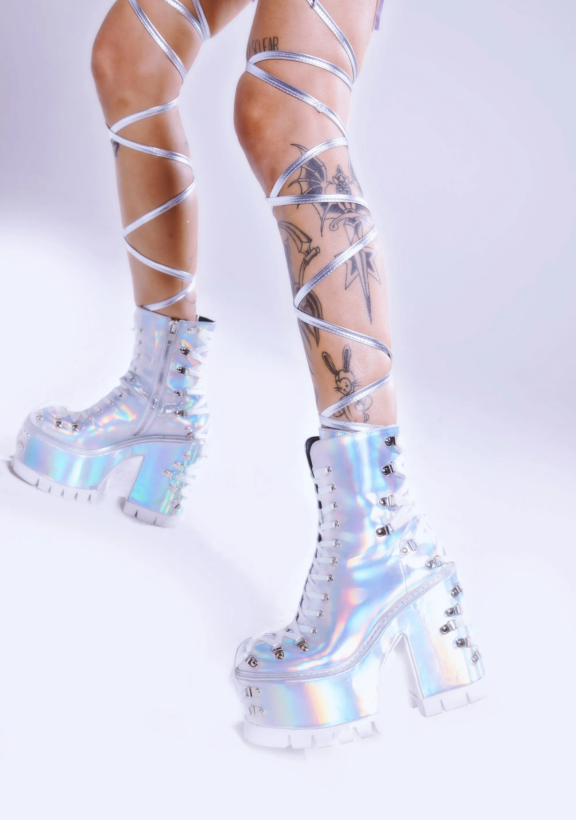 Dreamy Lace-Up Boots