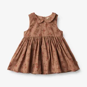 Dress Eila | Baby - berry dust flowers