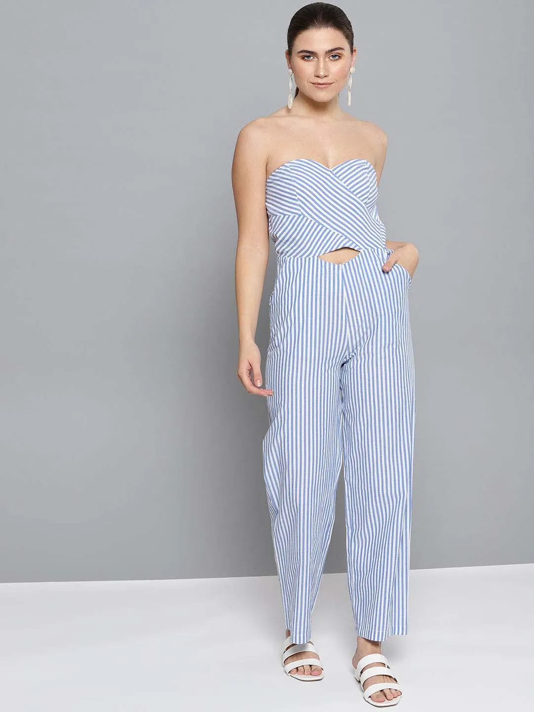 Drop Shoulder Jumpsuit