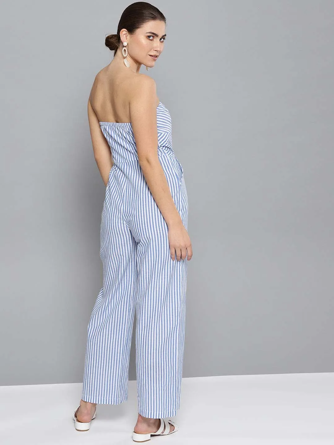 Drop Shoulder Jumpsuit