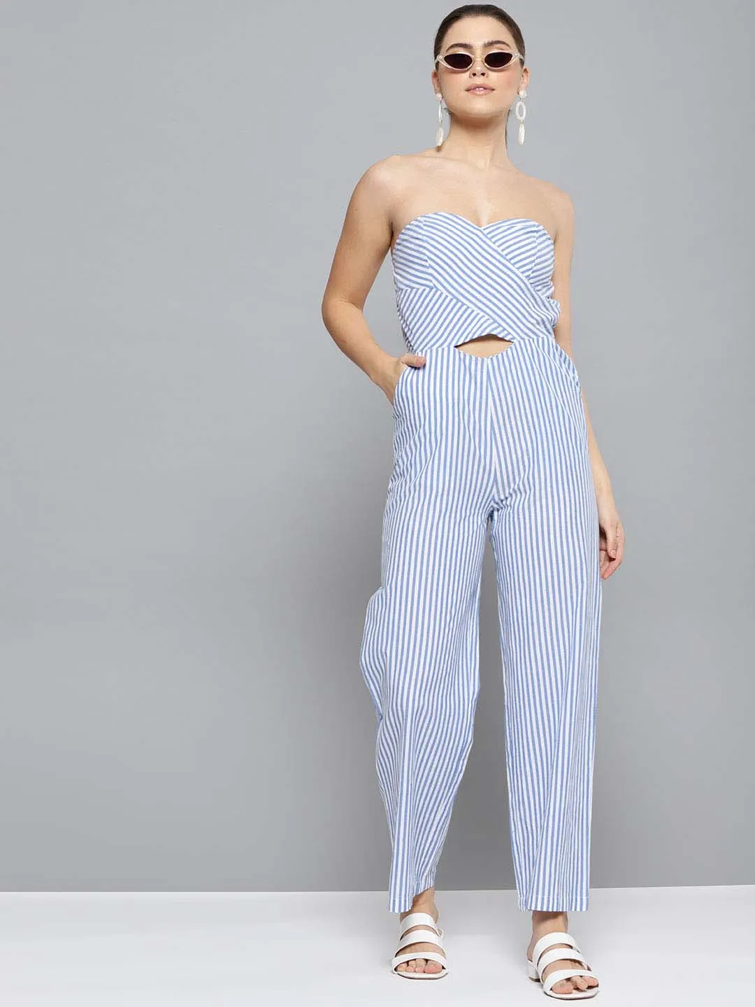 Drop Shoulder Jumpsuit