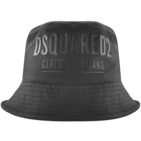 DSQUARED2 Logo Bucket Hat Black