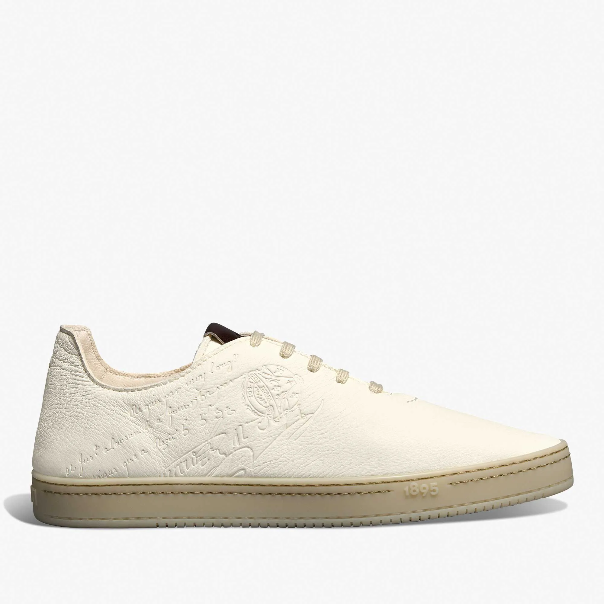 Leather Sneaker Eden Scritto