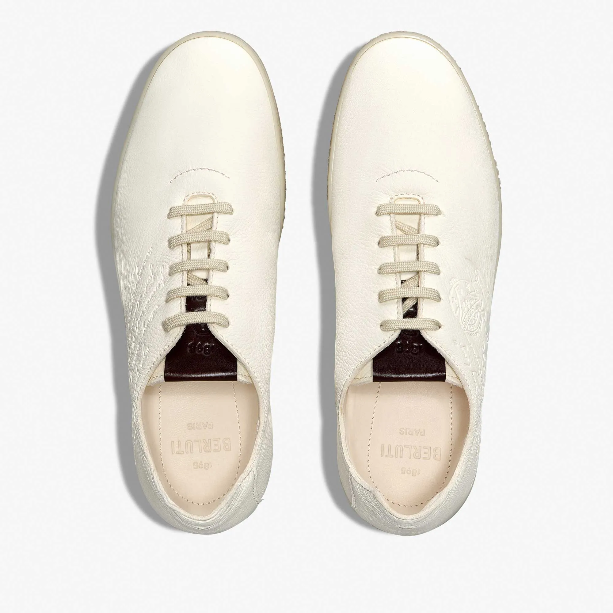 Leather Sneaker Eden Scritto