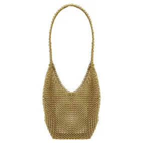 --Edie Bag Worn Gold-