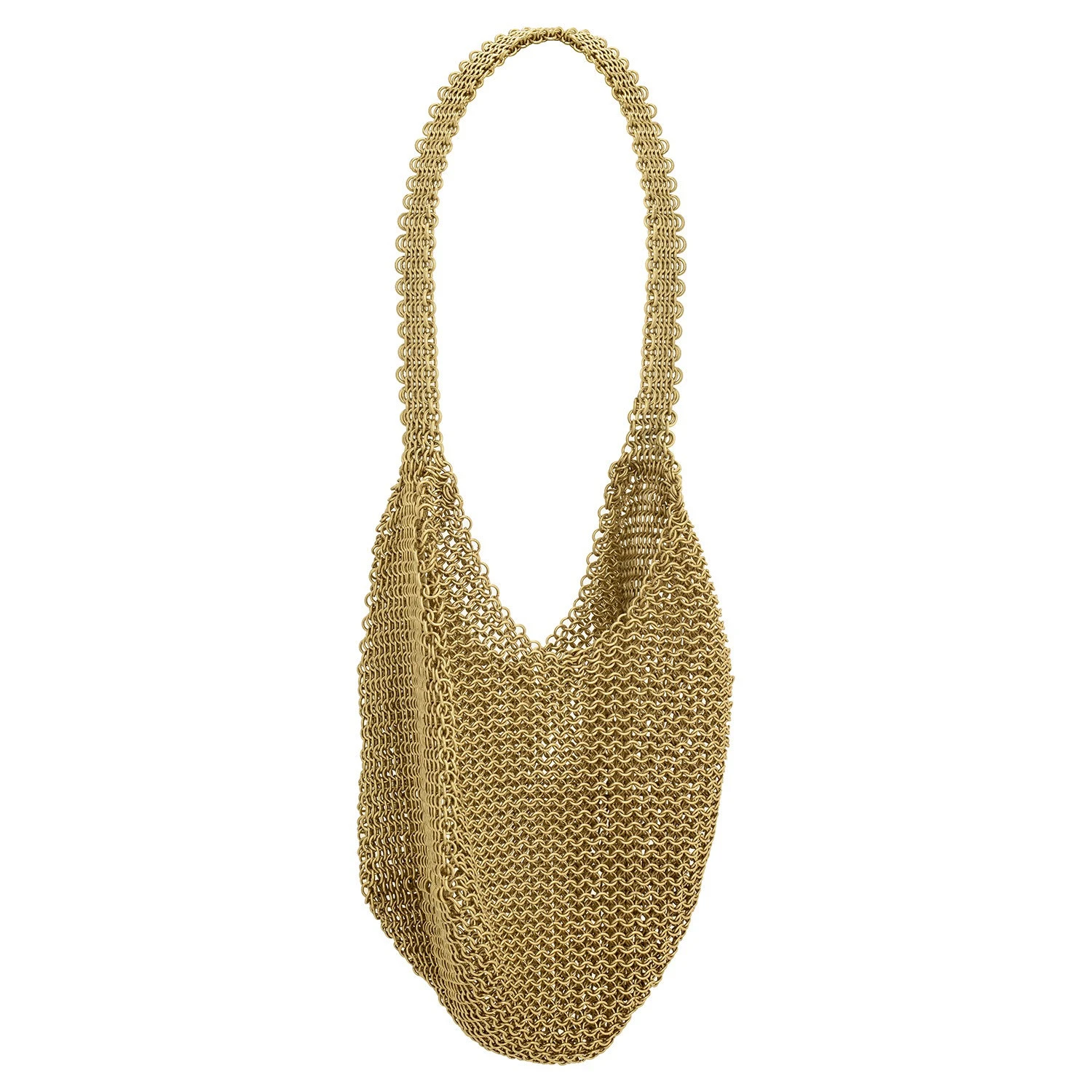 --Edie Bag Worn Gold-