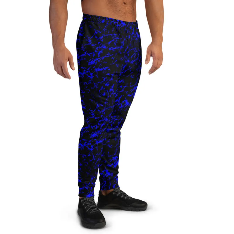 Electric Blue Deeps Slim Fit Men's Joggers