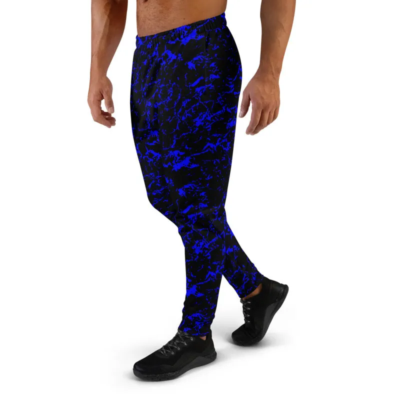 Electric Blue Deeps Slim Fit Men's Joggers