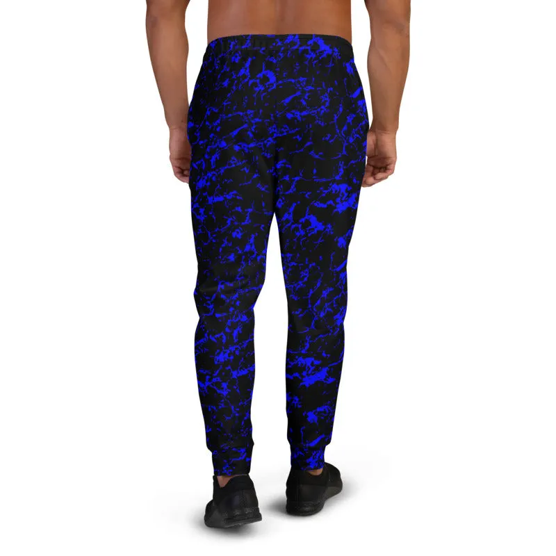 Electric Blue Deeps Slim Fit Men's Joggers