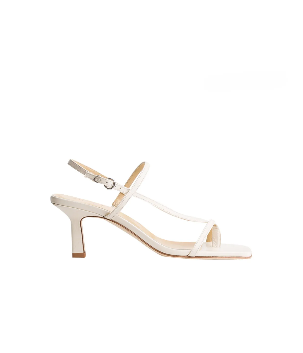 Elise Nappa Heel in Creamy