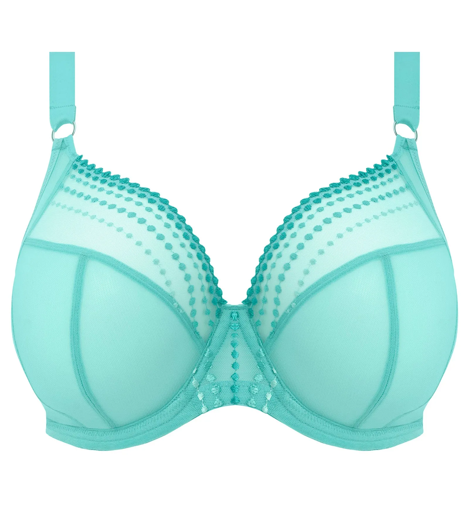 Elomi Matilda Jade Banded Plunge Underwire Bra 8900