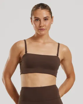 Essential Bandeau Convertible Bra | Cocoa