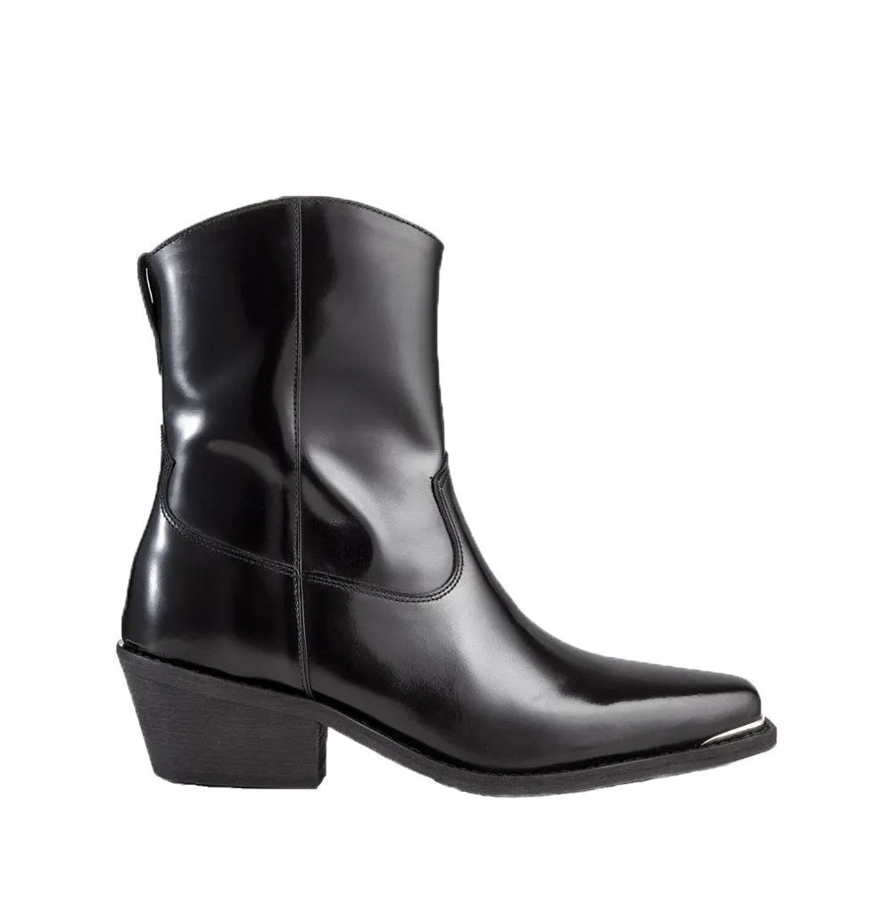 Eva Glace Black Boots