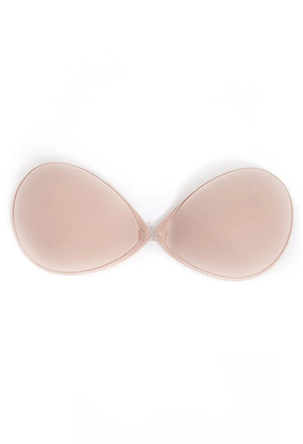 Fabric Sleek Stick On Bra Nude