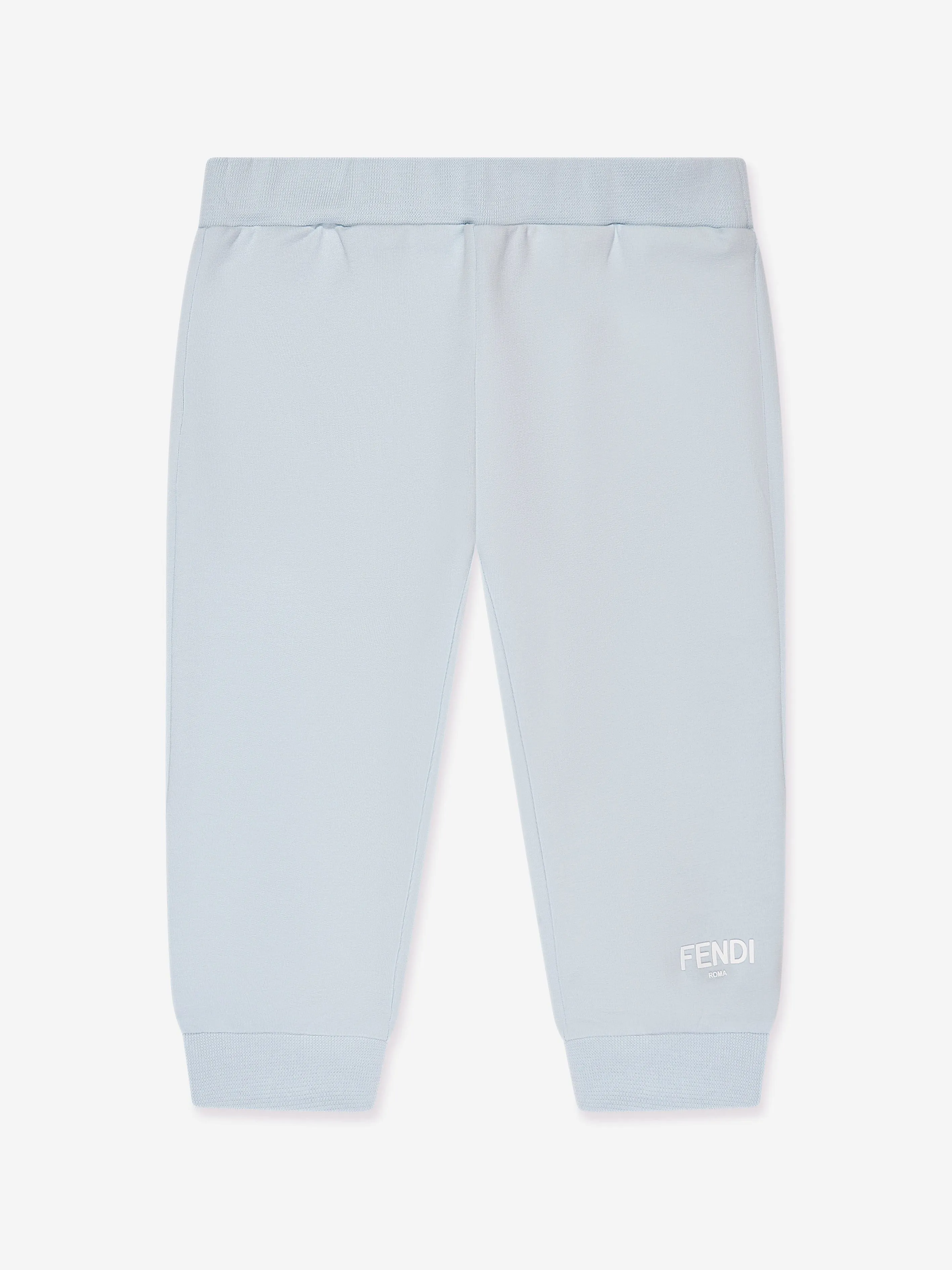 Fendi Baby Logo Joggers in Blue