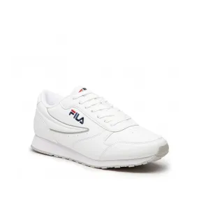 Womens White ORBIT LOW Sneakers by FILA 1010308